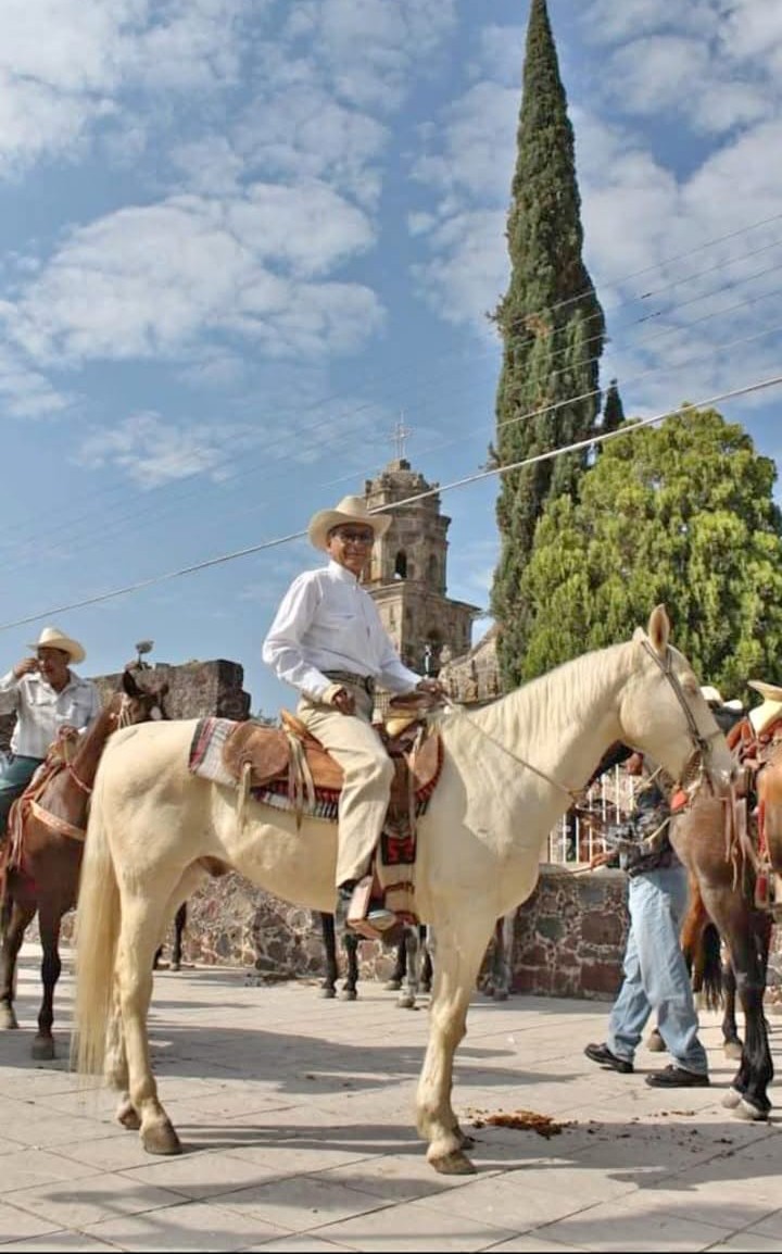 Fotografía a caballo en un entorno exterior