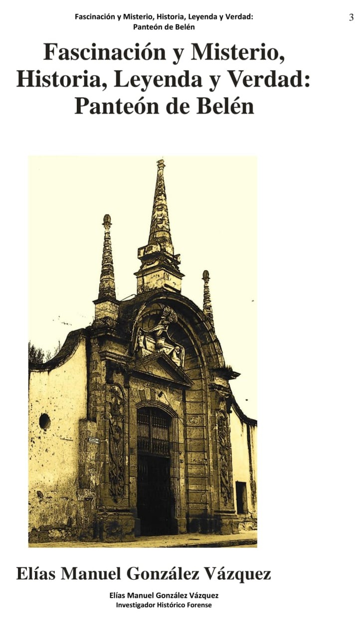 Publicación sobre el Panteón de Belén